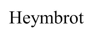 HEYMBROT trademark