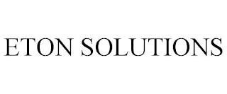 ETON SOLUTIONS trademark