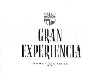 GRAN EXPERIENCIA PODER ORIGEN trademark