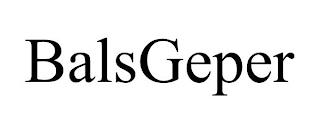 BALSGEPER trademark