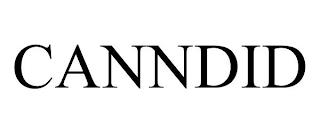 CANNDID trademark