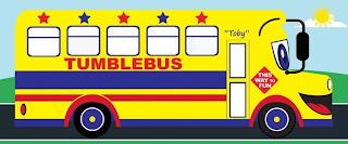 TUMBLEBUS "TOBY" THIS WAY TO FUN trademark