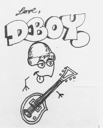 LOVE, DBOY. D-BOY trademark