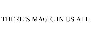 THERE'S MAGIC IN US ALL trademark