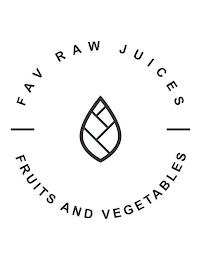 FAV RAW JUICES - FRUITS AND VEGETABLES trademark