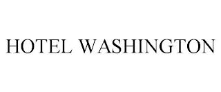 HOTEL WASHINGTON trademark