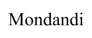 MONDANDI trademark