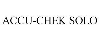 ACCU-CHEK SOLO trademark