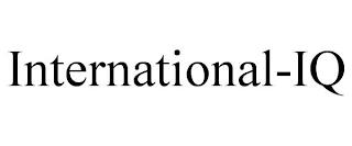 INTERNATIONAL-IQ trademark