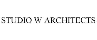 STUDIO W ARCHITECTS trademark