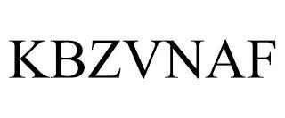 KBZVNAF trademark