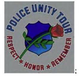 POLICE UNITY TOUR RESPECT HONOR REMEMBER trademark