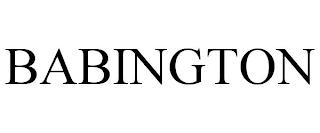 BABINGTON trademark