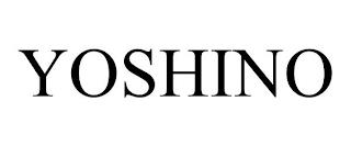 YOSHINO trademark