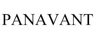 PANAVANT trademark