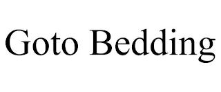 GOTO BEDDING trademark