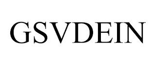 GSVDEIN trademark