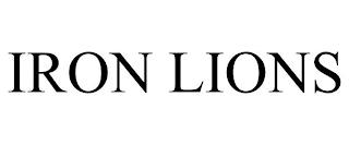 IRON LIONS trademark