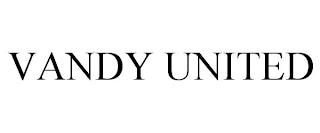 VANDY UNITED trademark