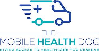 THE MOBILE HEALTH DOC GIVING ACCESS TO HEALTHCARE YOU DESERVE trademark