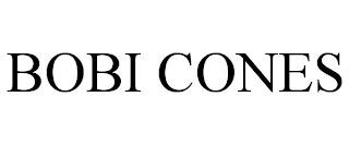 BOBI CONES trademark