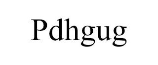 PDHGUG trademark