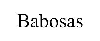 BABOSAS trademark