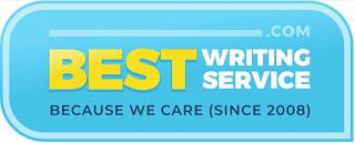 .COM BEST WRITING SERVICE BECAUSE WE CARE (SINCE 2008) trademark