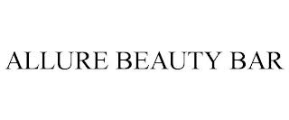 ALLURE BEAUTY BAR trademark