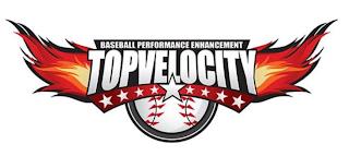 BASEBALL PERFORMANCE ENHANCEMENT TOPVELOCITY trademark