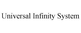 UNIVERSAL INFINITY SYSTEM trademark