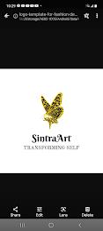 SINTRAART TRANSFORMING SELF trademark