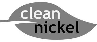 CLEAN NICKEL trademark