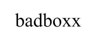 BADBOXX trademark