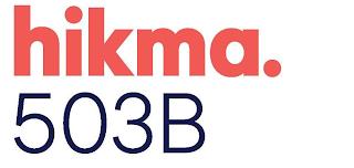 HIKMA. 503B trademark