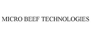 MICRO BEEF TECHNOLOGIES trademark