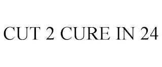 CUT 2 CURE IN 24 trademark