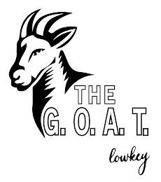 THE G.O.A.T. LOWKEY trademark