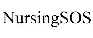 NURSINGSOS trademark