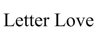 LETTER LOVE trademark