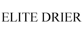 ELITE DRIER trademark