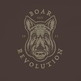 BOAR REVOLUTION EST 2021 trademark