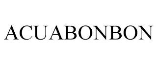 ACUABONBON trademark