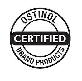 OSTINOL CERTIFIED BRAND PRODUCTS trademark