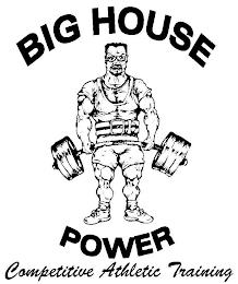 BIG HOUSE POWER COMPETITIVE ATHLETIC TRAINING trademark