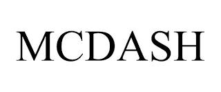 MCDASH trademark