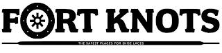 FORT KNOTS THE SAFEST PLACES FOR SHOE LACES trademark