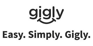 GIGLY EASY. SIMPLY. GIGLY. trademark