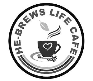 HE-BREWS LIFE CAFE trademark