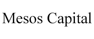 MESOS CAPITAL trademark